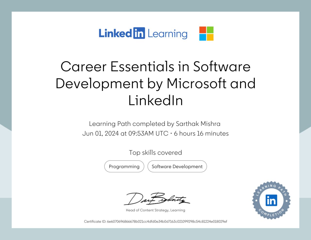 Microsoft Certification